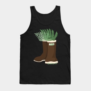 Fern Rainboots Tank Top